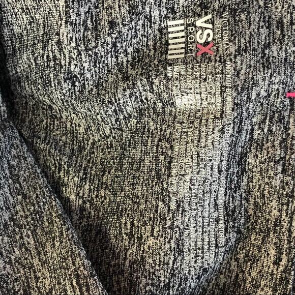 VSX Sport Knockout Capri Leggings Marbled Grey Size Medium High Impact - Picture 5 of 13